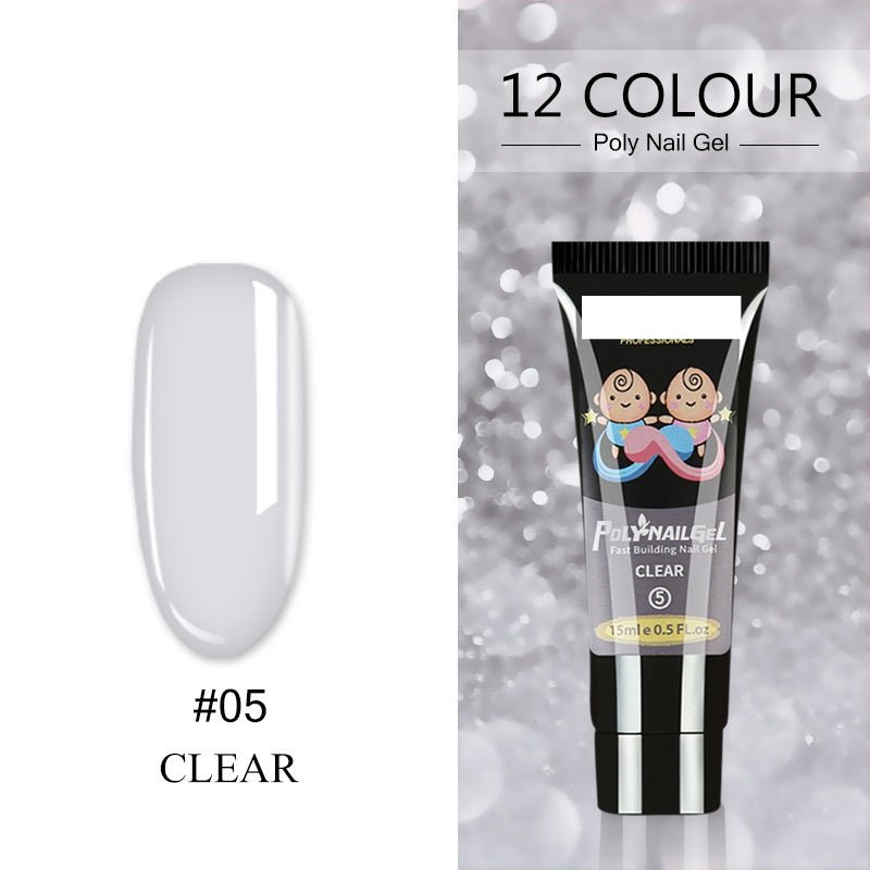 Vernis à Ongles Crystal Extender - Extension et Renforcement - Saunders Cosmétiques