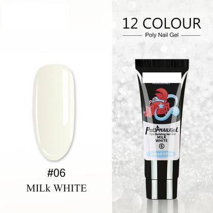 Vernis à Ongles Crystal Extender - Extension et Renforcement - Saunders Cosmétiques