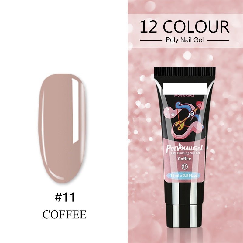 Vernis à Ongles Crystal Extender - Extension et Renforcement - Saunders Cosmétiques