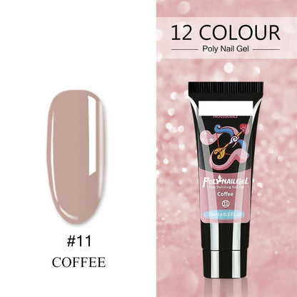 Vernis à Ongles Crystal Extender - Extension et Renforcement - Saunders Cosmétiques