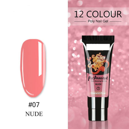 Vernis à Ongles Crystal Extender - Extension et Renforcement - Saunders Cosmétiques