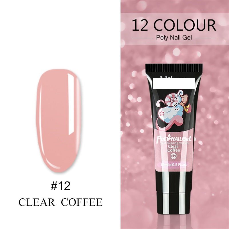 Vernis à Ongles Crystal Extender - Extension et Renforcement - Saunders Cosmétiques