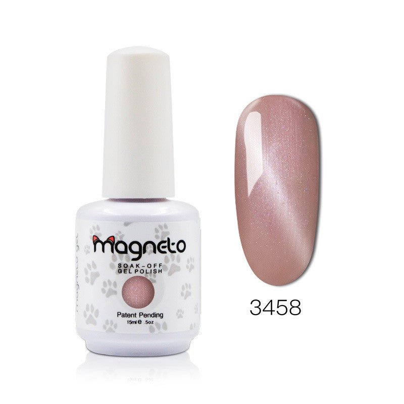 Vernis à Ongles Œil de Chat Jade - Effet Magnétique Nail Art - Saunders Cosmétiques