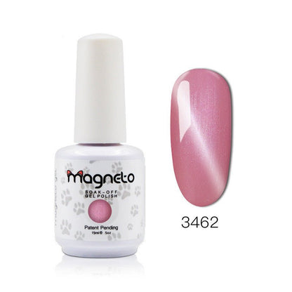 Vernis à Ongles Œil de Chat Jade - Effet Magnétique Nail Art - Saunders Cosmétiques