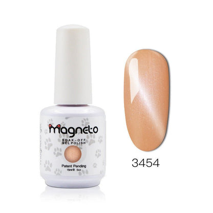 Vernis à Ongles Œil de Chat Jade - Effet Magnétique Nail Art - Saunders Cosmétiques