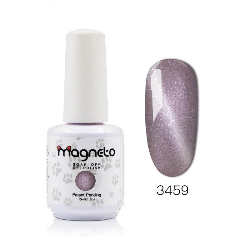 Vernis à Ongles Œil de Chat Jade - Effet Magnétique Nail Art - Saunders Cosmétiques